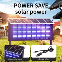 Waterdichte buiten solar muggenlamp 10W 15W 20W 30W 40W Tuin insectenverjager oplaadbare solar muggenlamp voor tuin en boerderij