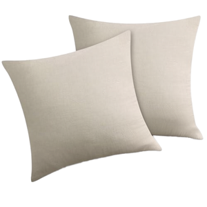 Customizable 100% Organic Cotton <b>Pillow</b> Cover Promotional Washable Cushion <b>Case</b> Sustainable Canvas Design Eco-Friendly & Stylish - Product Image 1