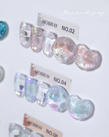 Fournisseur de gel à ongles au sucre MOBRAY OEM ODM, 12 couleurs, étiquette privée, gel à ongles à faire tremper, vernis à ongles LED, vernis à ongles sûr et sans danger pour la santé