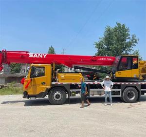 Premium Choice SANY 120 Ton Heavy Duty Truck Crane Pluma telescópica PLC Motor controlado Usado exportado a Dubai - Product Image 5