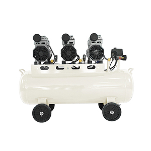 เครื่องอัดอากาศแบบพกพา 980W*3 ตัว ขายตรงจากโรงงาน คุณภาพระดับมืออาชีพ เงียบพิเศษ ไม่ใช้น้ำมัน 2940W 70 ลิตร - Product Image 4