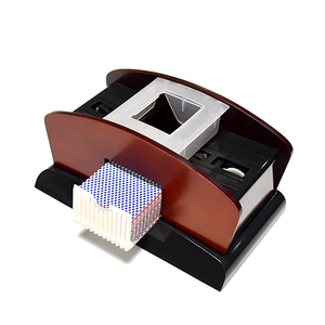 YH 8 Mazzi Professionale Casino Playing Card Shuffler di Legno <span class=keywords><strong>Shuffle</strong></span> Macchina - Product Image 2