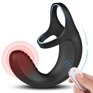 male double cock ring sleeve men adult sex toys penis vibrating ring cock ring vibrator for penis