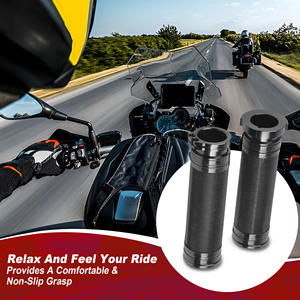 Empuñaduras universales de manillar de 25mm para motocicleta, empuñaduras de mano de 1 pulgada para Harley Touring <span class=keywords><strong>Electra</strong></span> <span class=keywords><strong>Glide</strong></span> Street <span class=keywords><strong>Glide</strong></span> Road King Dyna Sports - Product Image 5