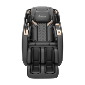 Moderner 4D Luxus Ganzkörper SL-Track Zero-Gravity <span class=keywords><strong>Shiatsu</strong></span> Massagesessel mit Sprachsteuerung und Heizfunktion - Product Image 2