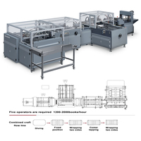 Machine de fabrication de boîtes à couverture rigide entièrement automatique Machine de fabrication de boîtes rigides