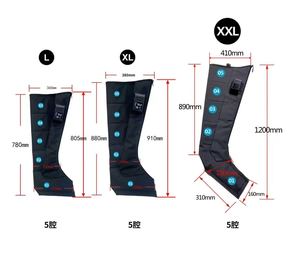 Botas de Compresión de Aire para Recuperación Deportiva, Masajeador de Piernas Post-Entrenamiento, Estimula la Circulación Sanguínea para la Recuperación Muscular de Atletas - Product Image 5