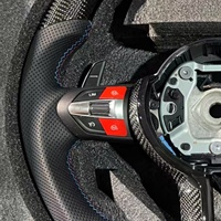 Volant sport en fibre de carbone, très demandé, compatible avec BMW F30 F10 F15 F36 F20 F22 F25 F32 M3 M5 E46 E60 E70 E90 E91 M Sport
