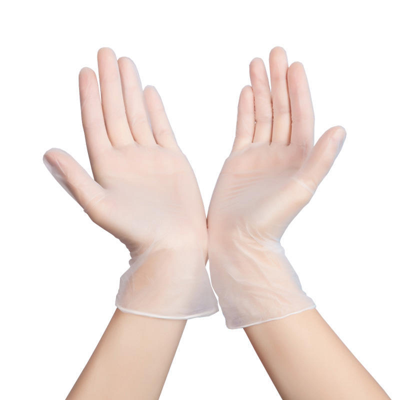 Transparent Clear Vinyl Gloves Latex Free