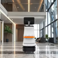 Робот-гуманоид Janz RRC1 Smart: голосовое взаимодействие, управление через приложение, автоматическая зарядка, экран 18,5 дюймов, 8 часов работы, LDS SLAM+VSLAM