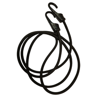 Cordon élastique en latex de 8 mm avec crochets, corde de fixation pour moto, bagages, vélo, extérieur, cordon en caoutchouc personnalisé avec bloqueur