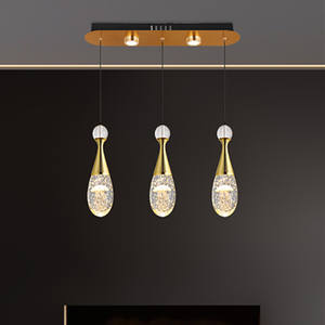 Factory Supply Blue Nordic Pendant Lighting Wedding Modern Luxury Crystal Glass Led Gold <b>Light</b> <b>Chandelier</b> - Product Image 4