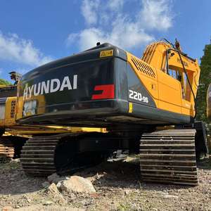 Pelle sur chenilles chinoise Hyundai 220LC-9 d'occasion à haut rendement avec moteur Hitachi japonais de terrassement Original de haute qualité - Product Image 2