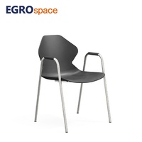 Chaise de visiteur pliable EGROspace pour salle de réunion, formation et salle d'attente – Mobilier de conférence et de bureau