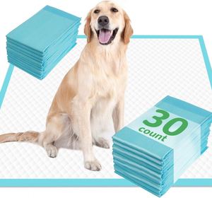 Tapis d'apprentissage pour chiots à faible coût, imperméables, jetables, pour l'urine des chiens, 80x60 cm - Product Image 1