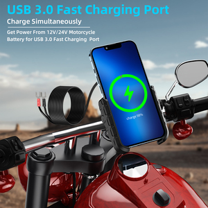 Porta cellulare universale per bicicletta con 360 giunto a sfera porta cellulare moto con funzione di chiusura innovativa