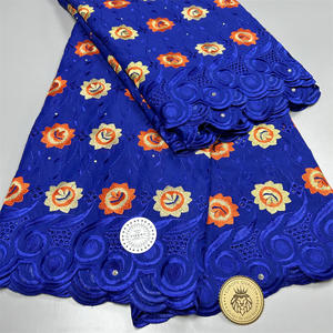 <span class=keywords><strong>Tissu</strong></span> en dentelle 100 % coton <span class=keywords><strong>suisse</strong></span>, voile <span class=keywords><strong>suisse</strong></span> brodé, <span class=keywords><strong>tissu</strong></span> africain moderne et traditionnel du Ghana pour les fêtes africaines - Product Image 2