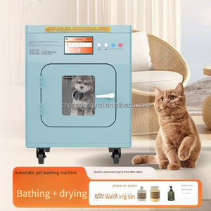 Máquina de Lavado de Mascotas Totalmente Automática para el Hogar, Máquina de Limpieza de Mascotas, Lavado, Secado y Desinfección de Perros y Gatos, Máquina Todo en Uno - Product Image 4