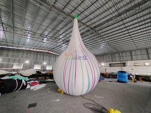 Modèle de Grosse <span class=keywords><strong>Ail</strong></span> Gonflable de 5m, Publicité Personnalisée, Ballon Gonflable Alimentaire <span class=keywords><strong>L</strong></span>égumes pour la Décoration d'Événements - Product Image 2