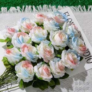 Flor Artificial de Seda, Rosa, Precio al por Mayor, Venta Caliente, para Decoración de Bodas o Decoración del Hogar, Sala de Estar - Product Image 5