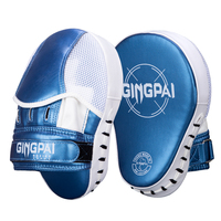 Équipement de boxe professionnel en similicuir synthétique durable, respirant, avec sangle réglable multicolore et fermeture auto-agrippante pour la protection