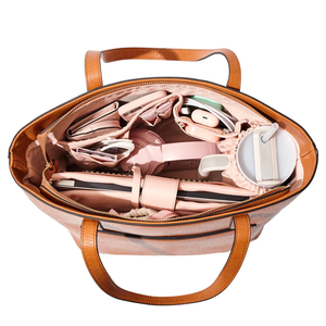 Borse di Design in Pelle PU Personalizzate, <span class=keywords><strong>Grande</strong></span> Borsa per Laptop da <span class=keywords><strong>Donna</strong></span> per Lavoro con Cerniera, Borsa e Borsetta in Pelle Vegana per Signore - Product Image 2