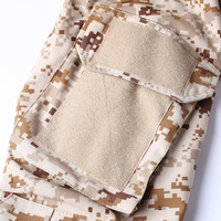 Chemise de camouflage numérique antistatique, vêtements de camouflage désertique