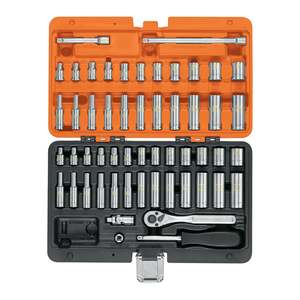 Truper JD-1/4x54mp Set di utensili domestici 1/4 'drive Standard sistema metrico strumenti a mano custodia realizzata CR-V per la meccanica - Product Image 2