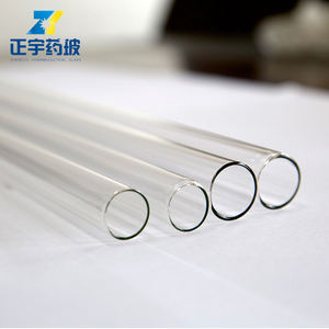 크라운 캡 씰 평면 모양과 도매 사용자 정의 낮은 붕규산 유리 튜브 - Product Image 3