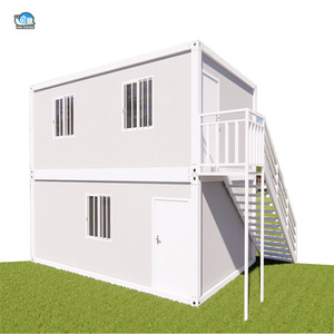 Stock directo de fábrica de casas de contenedores modulares de panel sándwich resistente <span class=keywords><strong>para</strong></span> áreas rurales Contenedor de viviendas de edificios de <span class=keywords><strong>dos</strong></span> pisos - Product Image 2