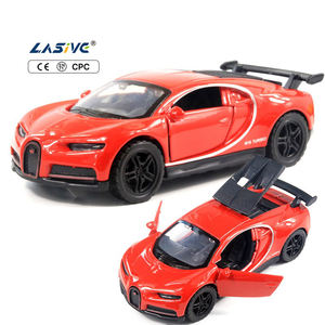 LASIVE TOYS 1:36 Voiture <span class=keywords><strong>jouet</strong></span> en alliage moulé sous pression pour enfants Modèle de véhicule à traction Simulation avec porte ouverte Modèle de voiture de sport - Product Image 1
