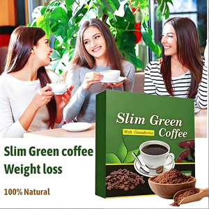 Café Verde Natural Adelgazante con <span class=keywords><strong>Ganoderma</strong></span>, Café Instantáneo en Polvo, Bebida Saludable para el Cuidado del Cuerpo, Etiqueta Privada Personalizada OEM, MOQ Bajo - Product Image 4