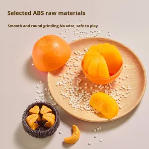 Enfants de 8 à 12 ans Jouet éducatif à monter soi-même Casse-tête stéréo 3D Oursin orange à l'ail Mini jouet assemblé en papier fabriqué à partir de plastique - Product Image 1