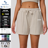Shorts de yoga personnalisés pour femmes, taille haute, extensibles dans quatre directions, grande taille, respirants, séchage rapide, effet ventre plat, pour le yoga et le sport