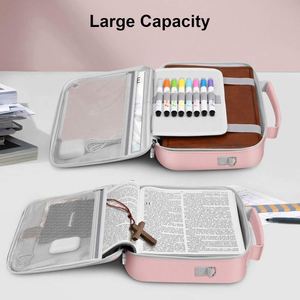 Usine BSCI, papeterie personnalisée, trousse à crayons à fermeture éclair, housses de Bible, étui de protection pour Bible pour femmes - Product Image 4