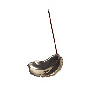 Hand-<b>Made</b> Eco-Friendly Brass Incense Burner Organic Shape Aromatic Use All-Season Home Fragrance Incense <b>Stick</b> Stand Indian - Product Image 1