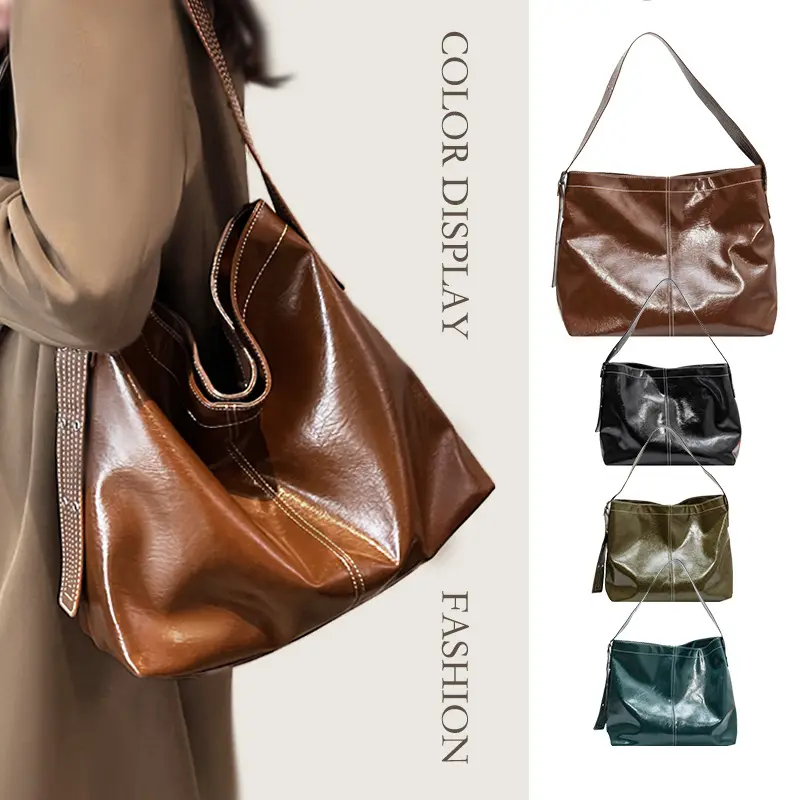 2023 Summer New Tote Bag green Premium High Capacity Travel Fashion Handbag Women Simple Lady Western Purse