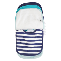 Bavoirs imperméables en coton biologique 100% bavoirs éponge bavoirs de service OEM