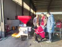 Brûleur industriel à granulés de bois biomasse à combustion stable pour four industriel