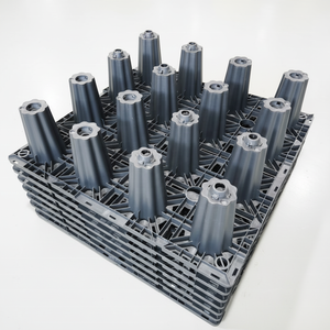 Système de réservoirs modulaires de 40 tonnes installé sous les parkings, les routes, les aires de jeux et les hôpitaux avec géotextile non tissé en PP pour stocker l'eau de pluie - Product Image 5