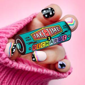 Pins de solapa de metal esmaltado con forma de batería recargable, personalizados, hermosos, coloridos, de dibujos animados, recordatorio de salud mental, esmalte duro - Product Image 6