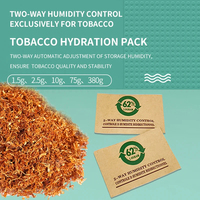 Contrôle d'humidité bidirectionnel 4G, petit format, RH 58% 62%, pour le stockage et la maturation des feuilles de chanvre