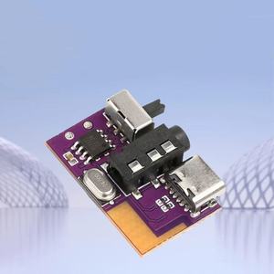 Mono Amplifier Audio DC3.5V untuk 5V 5W Mini blue tooth Amplifier Decoding papan mendukung TWS koneksi ganda dan antarmuka TYPE-C - Product Image 4