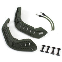 Oliver Green Nylon FAST MICH Rails de guidage latéraux pour casque tactique pour équipement de protection de casque