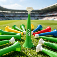 Anfeuerungs-Horn mit Flagge Fußball-Fan Lärmmacher Fußballspiele Maßgefertigte Vuvuzela für Teamunterstützung