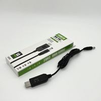 USB boost cable 5.5 * 2.1mm DC to DC 5V/9V/12V Power bank 5V boost Wireless router to voltage conversion line