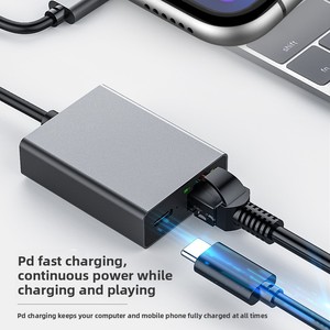 Adaptateur USB Type C vers Ethernet Carte réseau Type-C vers RJ45 Gigabit 100/1000 Mbps Câble LAN <span class=keywords><strong>Internet</strong></span> pour téléphone <span class=keywords><strong>portable</strong></span> <span class=keywords><strong>Ordinateur</strong></span> <span class=keywords><strong>portable</strong></span> - Product Image 5