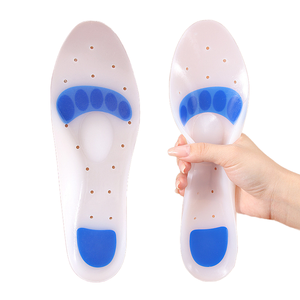 Plantillas Ortopédicas de 2 Piezas, Almohadillas de Gel Suave, Silicona, para Pies Planos, Deportes, Absorción de Impactos, Masaje, Soporte para Pies, Unisex - Product Image 1