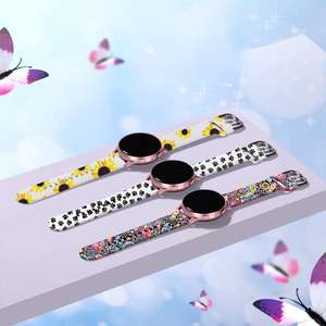 สายนาฬิกาสำหรับ Samsung Galaxy Watch <span class=keywords><strong>7</strong></span> 4/6/5 <span class=keywords><strong>Pro</strong></span>/Classic สายซิลิโคนพิมพ์ลาย /<span class=keywords><strong>Amazfit</strong></span>/Redmi Watch 5 Active ขนาด 22 มม. - Product Image 4