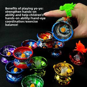 Kidsren aleación yo-yo Living Dead Sleep juguete competitivo de nivel de entrada BOLA DE yo-yo de metal educativo para niños - Product Image 5